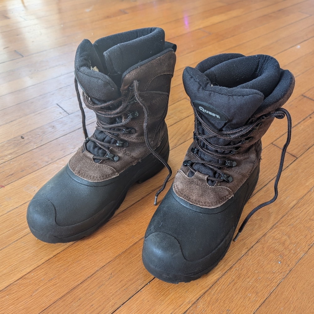 Winter Boots - Men's Size 5 - Thinsulate - removable lining - Quest - Snow Boots